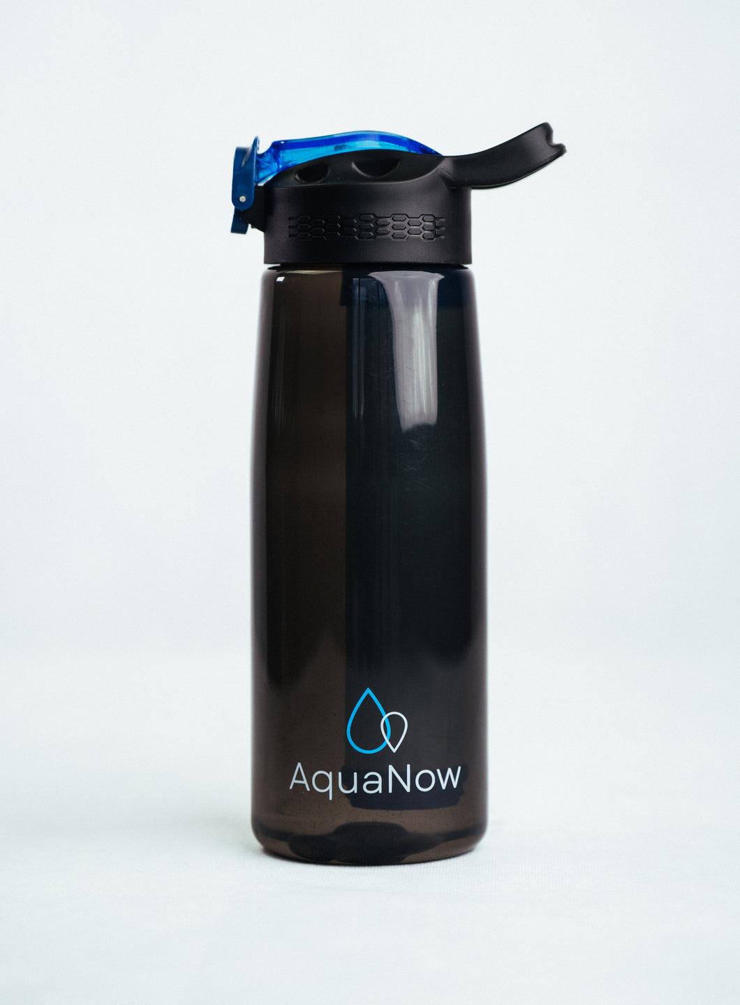 AquaNow Water Filter Bottle Midnight Black